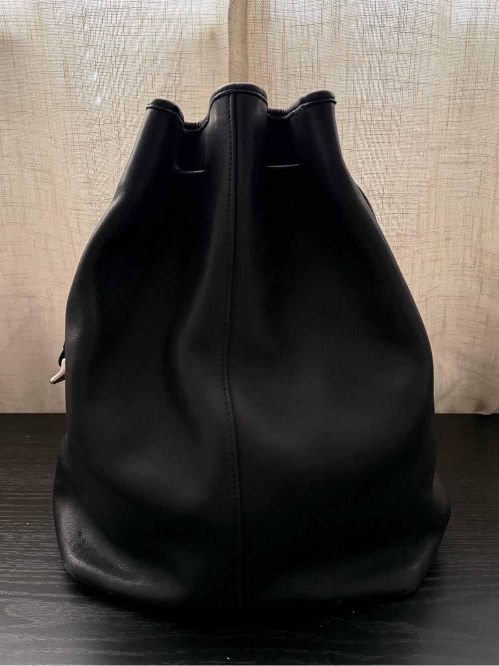 Vintage Coach legacy drawstring 9166 Leather bag